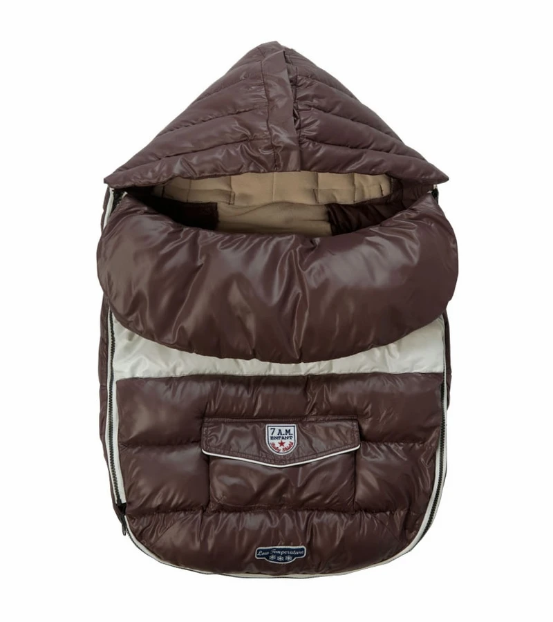 7 A.M. Enfant Baby Shield Footmuff, Small - Marron Glace 3 7 A.M. Enfant Baby Shield Footmuff, Small - Marron Glace