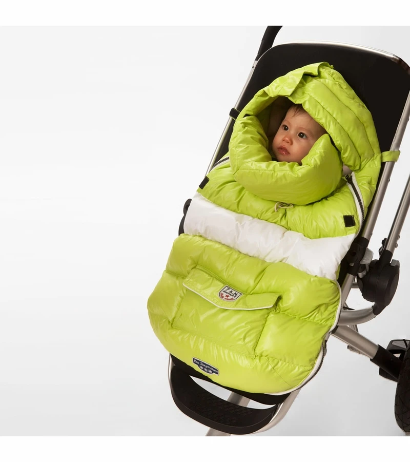 7 A.M. Enfant Baby Shield Footmuff, Small - Marron Glace 7 7 A.M. Enfant Baby Shield Footmuff, Small - Marron Glace - Image 5