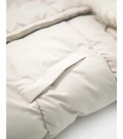 7 A.M. Enfant Blanket 212 Evolution Tundra Footmuff - Heather Beige / White Faux Fur -Graco Store 7 a m enfant blanket 212 evolution tundra footmuff heather beige white faux fur 122