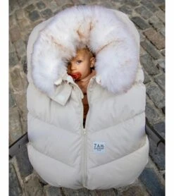 7 A.M. Enfant Car Seat Cocoon Tundra - Heather Beige / White Faux Fur -Graco Store 7 a m enfant car seat cocoon tundra heather beige white faux fur 160