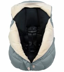 7 A.M. Enfant Cocoon Car Seat Cover - Benji - Mirage Blue Quilted -Graco Store 7 a m enfant cocoon car seat cover benji mirage blue quilted 89