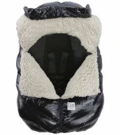 7 A.M. Enfant Cocoon Car Seat Cover - Black Polar -Graco Store 7 a m enfant cocoon car seat cover black polar 54
