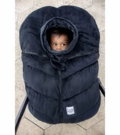 7 A.M. Enfant Cocoon Car Seat Cover - Black Velour 11 7 A.M. Enfant Cocoon Car Seat Cover - Black Velour -Graco Store 7 a m enfant cocoon car seat cover black velour 80