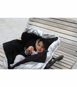 7 A.M. Enfant Cocoon Car Seat Cover - Glacier -Graco Store 7 a m enfant cocoon car seat cover glacier 101