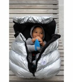 7 A.M. Enfant Cocoon Car Seat Cover - Glacier -Graco Store 7 a m enfant cocoon car seat cover glacier 102