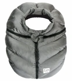 7 A.M. Enfant Cocoon Car Seat Cover - Metallic Grey