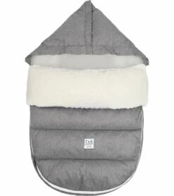 7 A.M. Enfant LambPOD Footmuff, Small/Medium (0-18M) - Heather Grey
