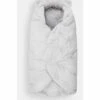 7 A.M. Enfant Nido Bebe Airy Infant Wrap - Whisper White (0-6M)