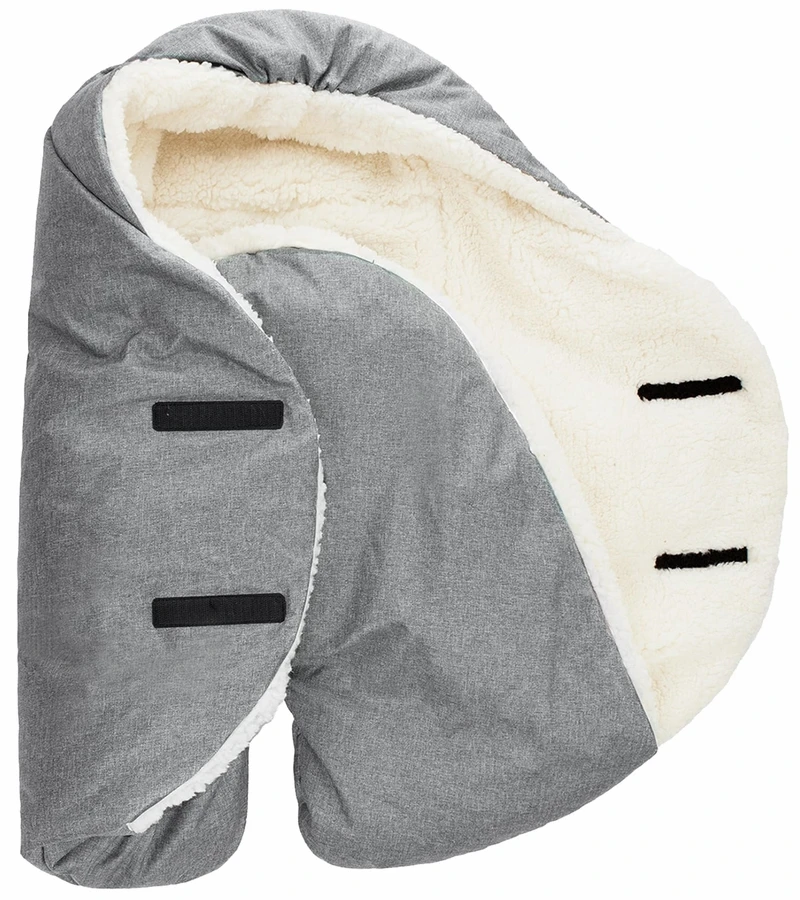 7 A.M. Enfant Nido Cloud Heavyweight Infant Wrap - Core - Heather Grey (6-18m) 4 7 A.M. Enfant Nido Cloud Heavyweight Infant Wrap - Core - Heather Grey (6-18m) - Image 2