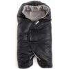 7 A.M. Enfant Nido Quilted Wrap, Small - Black