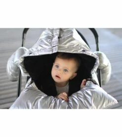 7 A.M. Enfant POD Footmuff, Medium/Large (18M-3T) - Glacier -Graco Store 7 a m enfant pod footmuff medium large 18m 3t glacier 121