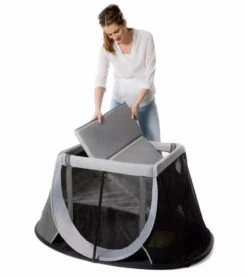 Aeromoov Instant Travel Cot - Grey Rock -Graco Store aeromoov instant travel cot grey rock 170