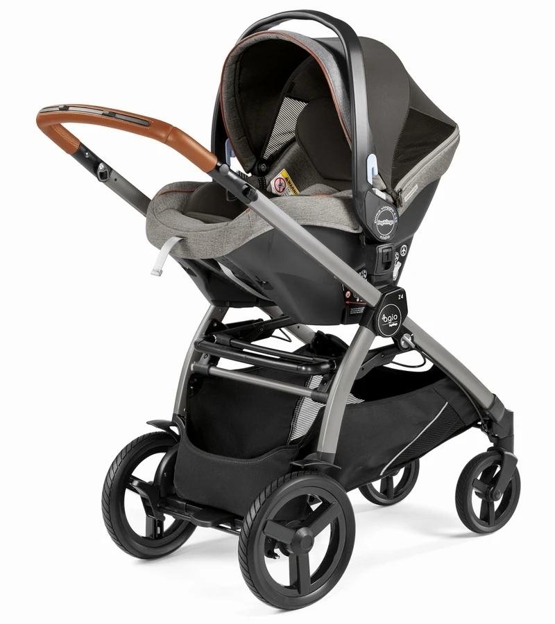 Agio By Peg Perego Z4 + Primo Viaggio 4-35 Nido Travel System - Grey 4 Agio By Peg Perego Z4 + Primo Viaggio 4-35 Nido Travel System - Grey - Image 2