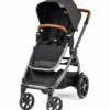 Agio By Peg Perego Z4 Single-to-Double Stroller - Black -Graco Store agio by peg perego z4 single to double stroller black 55