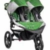 Baby Jogger 2016 Summit X3 Double Jogging Stroller - Green / Gray -Graco Store baby jogger 2016 summit x3 double jogging stroller green gray 257