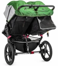 Baby Jogger 2016 Summit X3 Double Jogging Stroller - Green / Gray -Graco Store baby jogger 2016 summit x3 double jogging stroller green gray 261