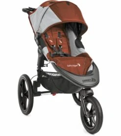 Baby Jogger 2016 Summit X3 Single Jogging Stroller - Orange / Gray