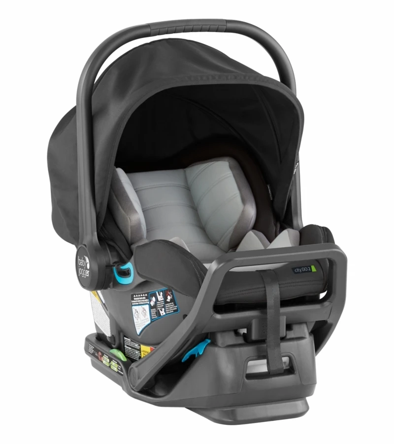 Baby Jogger City GO 2 Infant Car Seat - Slate 3 Baby Jogger City GO 2 Infant Car Seat - Slate