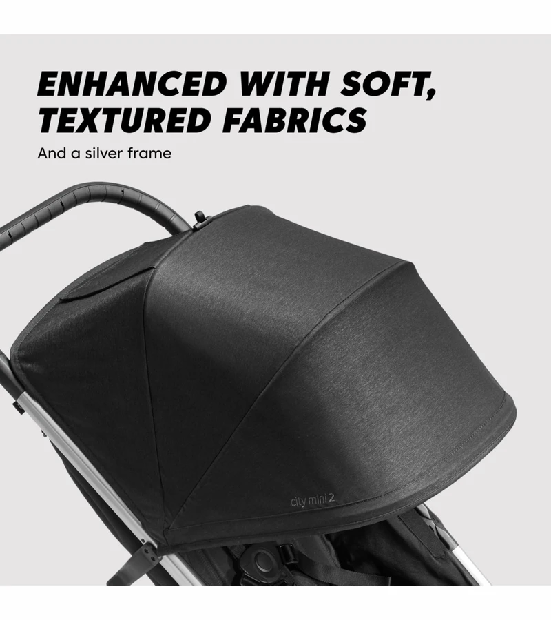 Baby Jogger City Mini 2 Travel System - Opulent Black 6 Baby Jogger City Mini 2 Travel System - Opulent Black - Image 4