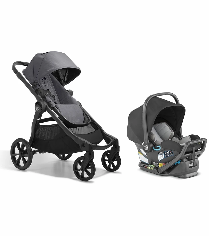 Baby Jogger City Select 2 + City GO Travel System - Radiant Slate 3 Baby Jogger City Select 2 + City GO Travel System - Radiant Slate