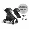 Baby Jogger City Select 2 Double Stroller Bundle - Eco Collection - Lunar Black -Graco Store baby jogger city select 2 double stroller bundle eco collection lunar black 151