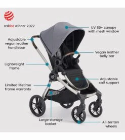 Baby Jogger City Sights Stroller - Dark Slate -Graco Store baby jogger city sights stroller dark slate 164