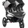 Baby Jogger Summit X3 Double Jogging Stroller - Black / Gray -Graco Store baby jogger summit x3 double jogging stroller black gray 46