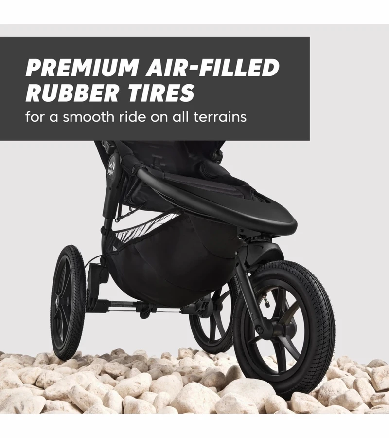 Baby Jogger Summit X3 Single Jogging Stroller - Midnight Black 5 Baby Jogger Summit X3 Single Jogging Stroller - Midnight Black - Image 3