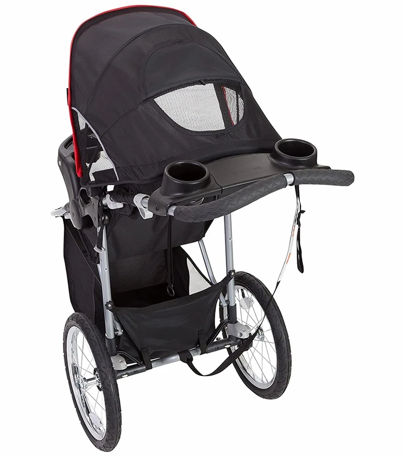 Baby Trend Cityscape Jogger Stroller - Jolt Red 6 Baby Trend Cityscape Jogger Stroller - Jolt Red - Image 4