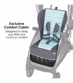 Baby Trend Sit N Stand 5-in-1 Shopper Double Stroller - Blue Mist -Graco Store baby trend sit n stand 5 in 1 shopper double stroller blue mist 54