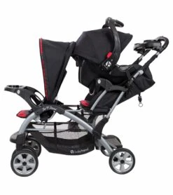 Baby Trend Sit N' Stand Double Stroller - Optic Red 11 Baby Trend Sit N' Stand Double Stroller - Optic Red -Graco Store baby trend sit n stand double stroller optic red 140