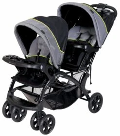 Baby Trend Sit N' Stand Double Stroller - Pistachio