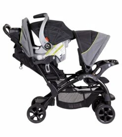 Baby Trend Sit N' Stand Double Stroller - Pistachio -Graco Store baby trend sit n stand double stroller pistachio 147