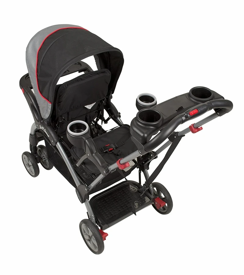 Baby Trend Sit N' Stand Ultra Double Stroller - Millennium 4 Baby Trend Sit N' Stand Ultra Double Stroller - Millennium - Image 2