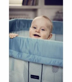 BabyBjorn Travel Crib Light - Pink -Graco Store babybjorn travel crib light pink 256