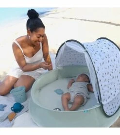 Babymoov Aquani Provence Anti-UV Pop-Up Tent & Pool -Graco Store babymoov aquani provence anti uv pop up tent pool 8