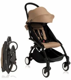 Babyzen 2018 / 2019 Yoyo+ 6+ Compact Stroller - Black / Taupe