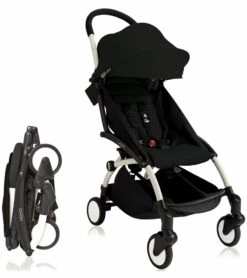Babyzen 2018 / 2019 Yoyo+ 6+ Compact Stroller - White /Black