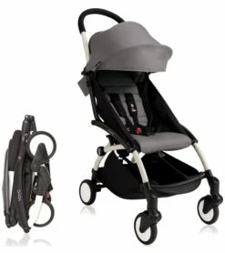 Babyzen 2018 / 2019 Yoyo+ 6+ Compact Stroller - White /Grey