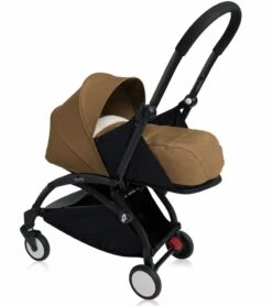 Babyzen 2019 Yoyo+ 0+ Newborn Compact Stroller - Black / Toffee