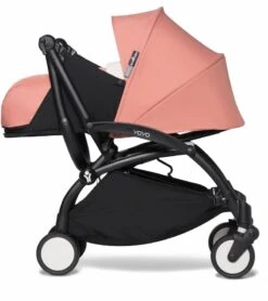 Babyzen YOYO2 Ultra Compact 0+ Stroller - Black / Ginger -Graco Store babyzen yoyo2 0 strollers 36