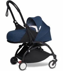 Babyzen YOYO2 Ultra Compact 0+ Stroller - Black / Air France Blue