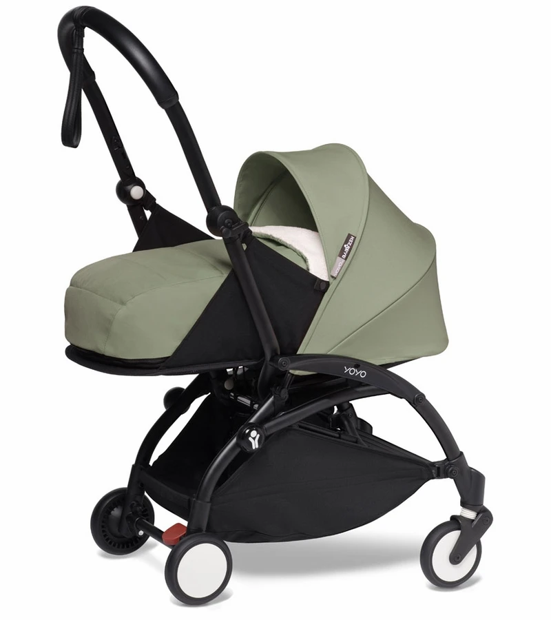 Babyzen YOYO2 Ultra Compact 0+ Stroller - Black / Olive 3 Babyzen YOYO2 Ultra Compact 0+ Stroller - Black / Olive