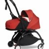 Babyzen YOYO2 Ultra Compact 0+ Stroller - Black / Red
