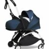 Babyzen YOYO2 Ultra Compact 0+ Stroller - White / Air France Blue -Graco Store babyzen yoyo2 ultra compact 0 stroller white air france blue 45 1