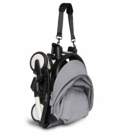 Babyzen YOYO2 Ultra Compact 6+ Stroller (One Box) - White / Stone -Graco Store babyzen yoyo2 ultra compact 6 stroller one box white stone 84