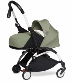 Babyzen YOYO2 Ultra Compact Complete 0+/6+ Stroller - Black / Olive 11 Babyzen YOYO2 Ultra Compact Complete 0+/6+ Stroller - Black / Olive -Graco Store babyzen yoyo2 ultra compact complete 0 6 stroller black olive 177