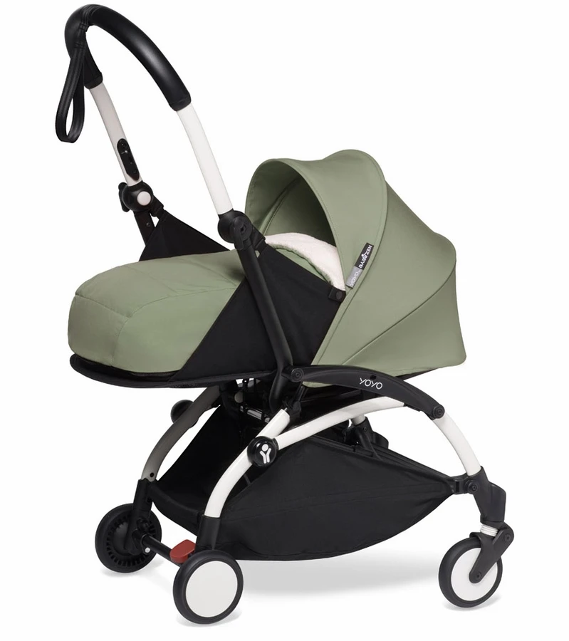 Babyzen YOYO2 Ultra Compact Complete 0+/6+ Stroller - Black / Olive 5 Babyzen YOYO2 Ultra Compact Complete 0+/6+ Stroller - Black / Olive - Image 3