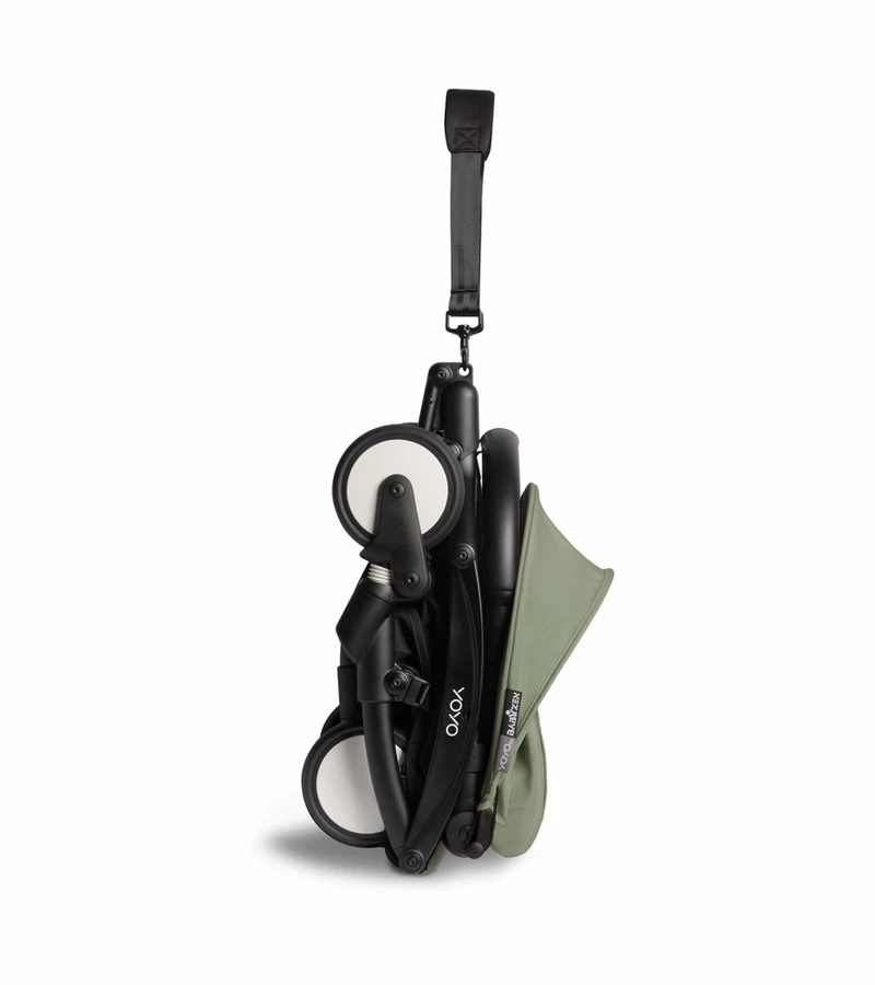 Babyzen YOYO2 Ultra Compact Complete 0+/6+ Stroller - Black / Olive 8 Babyzen YOYO2 Ultra Compact Complete 0+/6+ Stroller - Black / Olive - Image 6