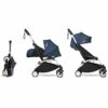 Babyzen YOYO2 Ultra Compact Complete 0+/6+ Stroller - White / Air France Blue -Graco Store babyzen yoyo2 ultra compact complete 0 6 stroller white air france blue 116